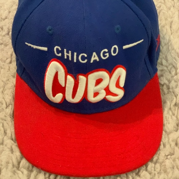 New Era Other - New Era Chicago Cubs Blue Red Vintage Snap Back Cap
